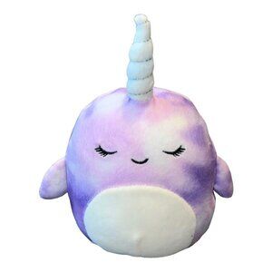 Squishmallows Plush Sealife Squad NABILA The Purple Narwhal 5" Plush Toy